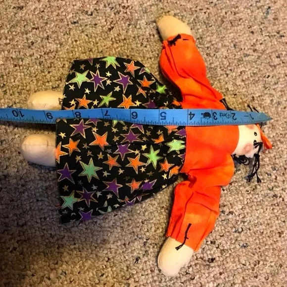 Handmade Fabric Doll - Picture 2 of 4